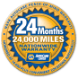 24 Months, 24k Mile Warranty